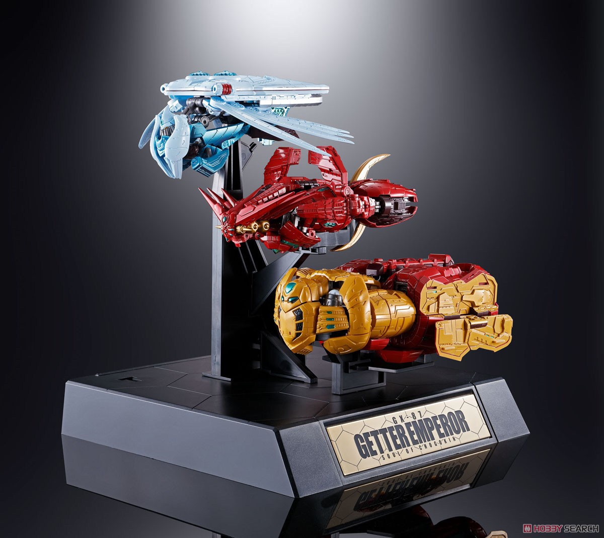 SOUL OF CHOGOKIN GX-87 Getter Emperor (True Getter Robo Manga Ver.) by Bandai