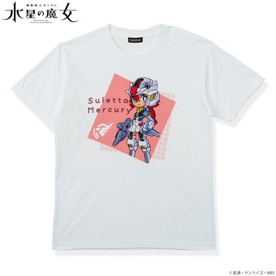 PRE-ORDER : Mobile Suit Gundam The Witch from Mercury Mecha Gurumi T-shirt (7 types)