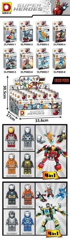Duo Le Pin Toys DLP9065 Iron Man 8 in 2