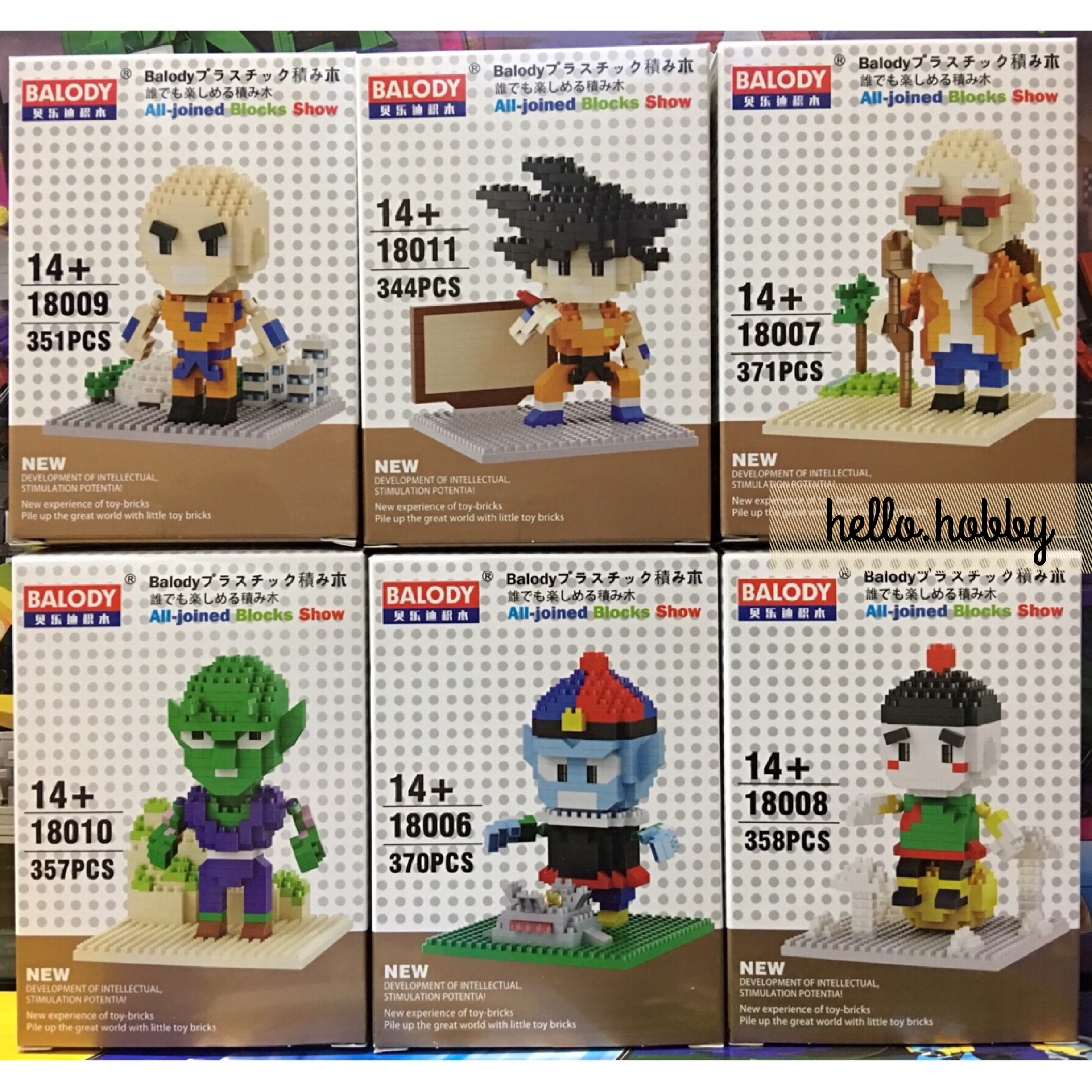 Balody 18006-18011 Dragonball