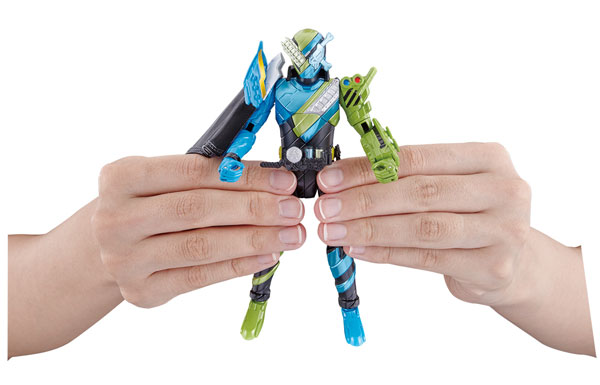 Masked Rider Build - BCR07 KR Build Pirate Train Form by Bandai