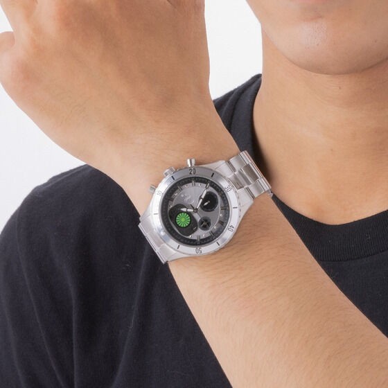 PRE-ORDER : Showa Kamen Rider Chronograph Watch [Live Action Watch] [BLACK・Shadow Moon]
