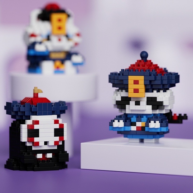 ตัวต่อนาโน Size M - 9909 - 9916 MR.Zombie