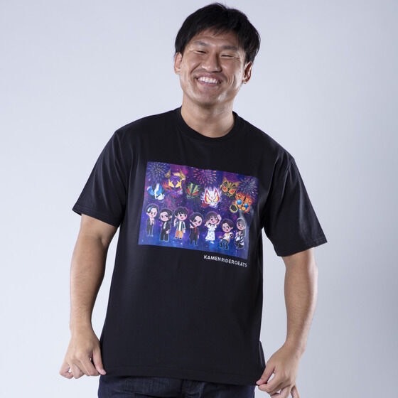 PRE-ORDER : Kamen Rider Geats Deformed Luminous T-shirt Fireworks Pattern