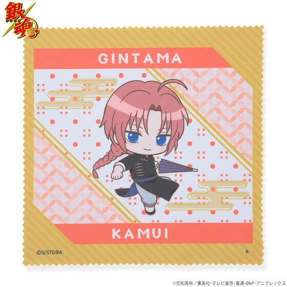 PRE-ORDER : [Hapikuro!] Gintama SD Pattern Mini Cloth (8 types in total) (Random)