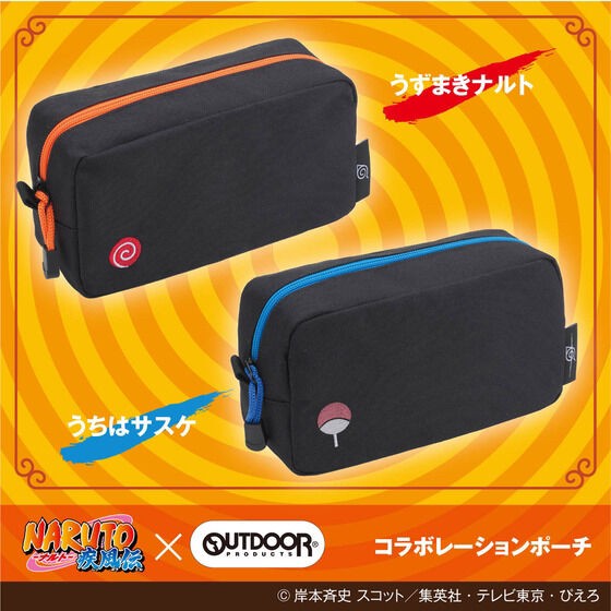 PRE-ORDER : Naruto Shippuden OUTDOOR PRODUCTS Collaboration Pouch
