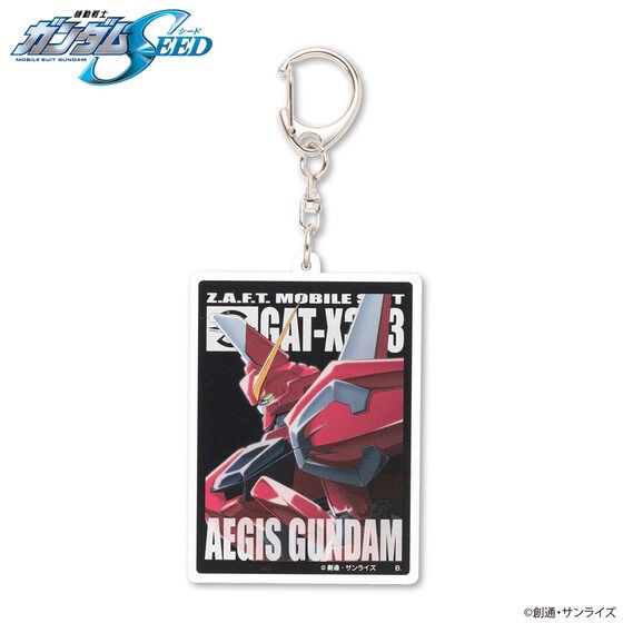 PRE-ORDER : Mobile Suit Gundam Mobile Suit Acrylic Charm