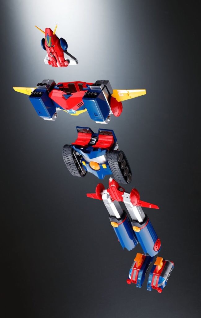 DX Soul Of Chogokin Combattler V By Bandai (มีกล่องน้ำตาล)