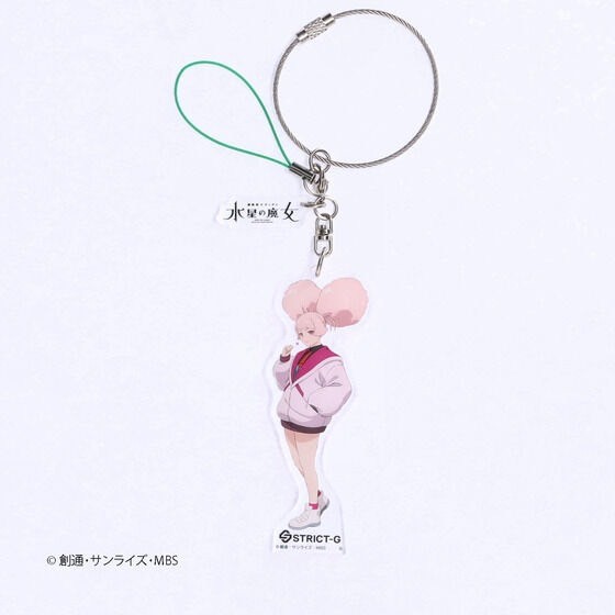 PRE-ORDER : STRICT-G "Mobile Suit Gundam: The Witch from Mercury" Acrylic Keychain