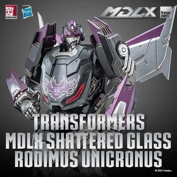 Pre-order : Transformers MDLX Shattered Glass Rodimus Unicronus by ThreeZero