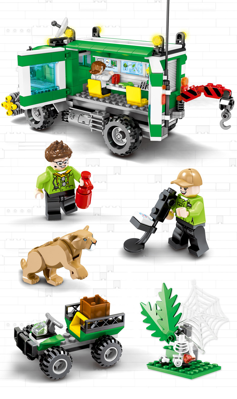 Sembo Block - 603031 Rescue Team 528pcs