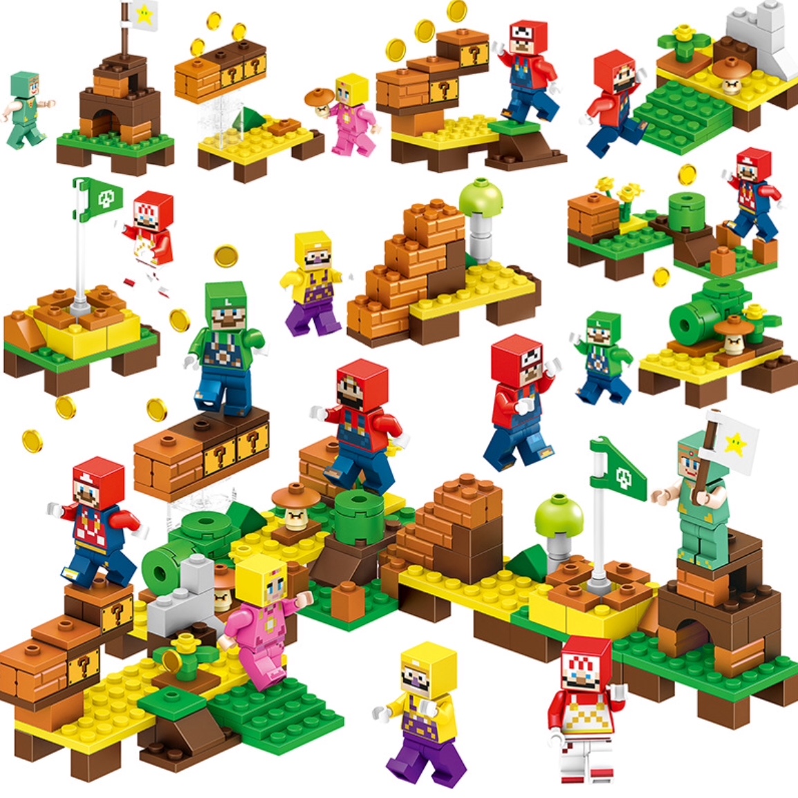 Lele 33137 Minecraft Mario