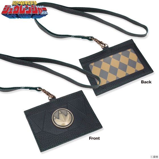 PRE-ORDER : Kyoryu Sentai Zyuranger Genuine Leather ID Pass Case (2 types in total)