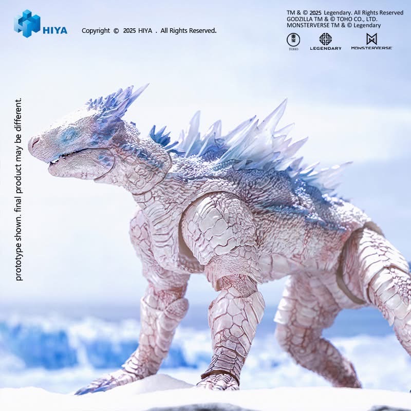 Pre-order : EXQUISITE BASIC Series GODZILLA X KONG: THE NEW EMPIRE Frost Bite Blast Shimo Action Figure by Hiya Toys