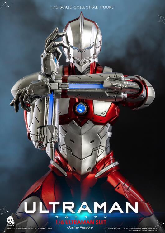 PRE-ORDER : Ultraman Suit (Anime Version) 1/6 Scale Collectible Figure By THREEZERO