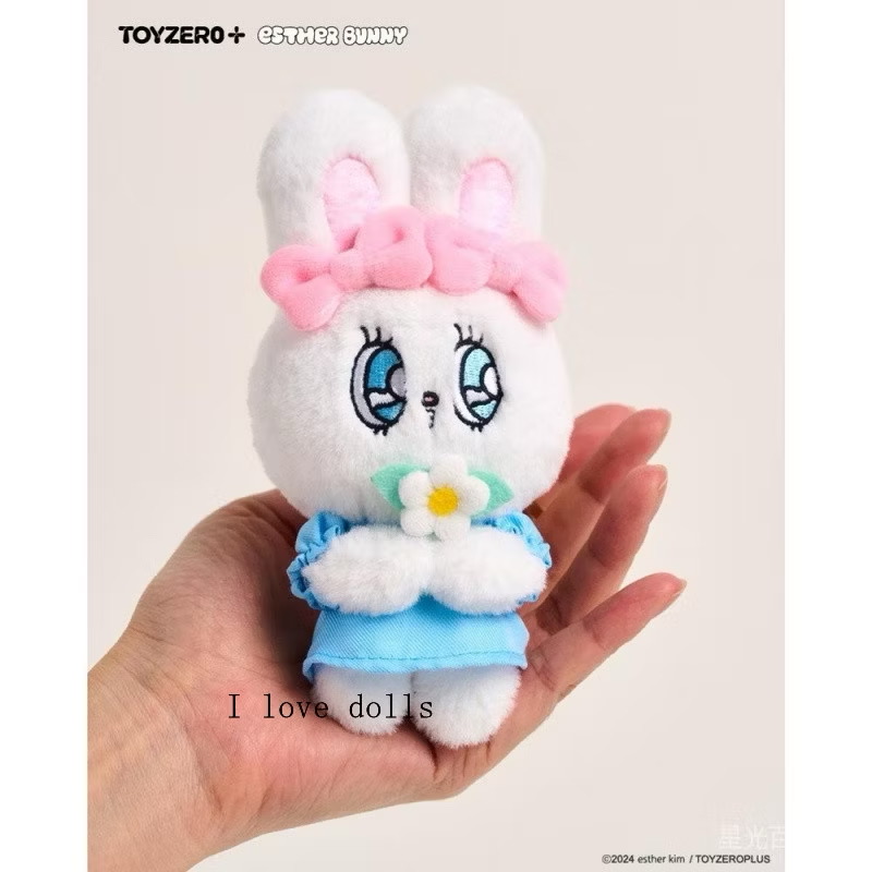 Esther Bunny Sweet Date Series Plush Keychain by Toyzero+