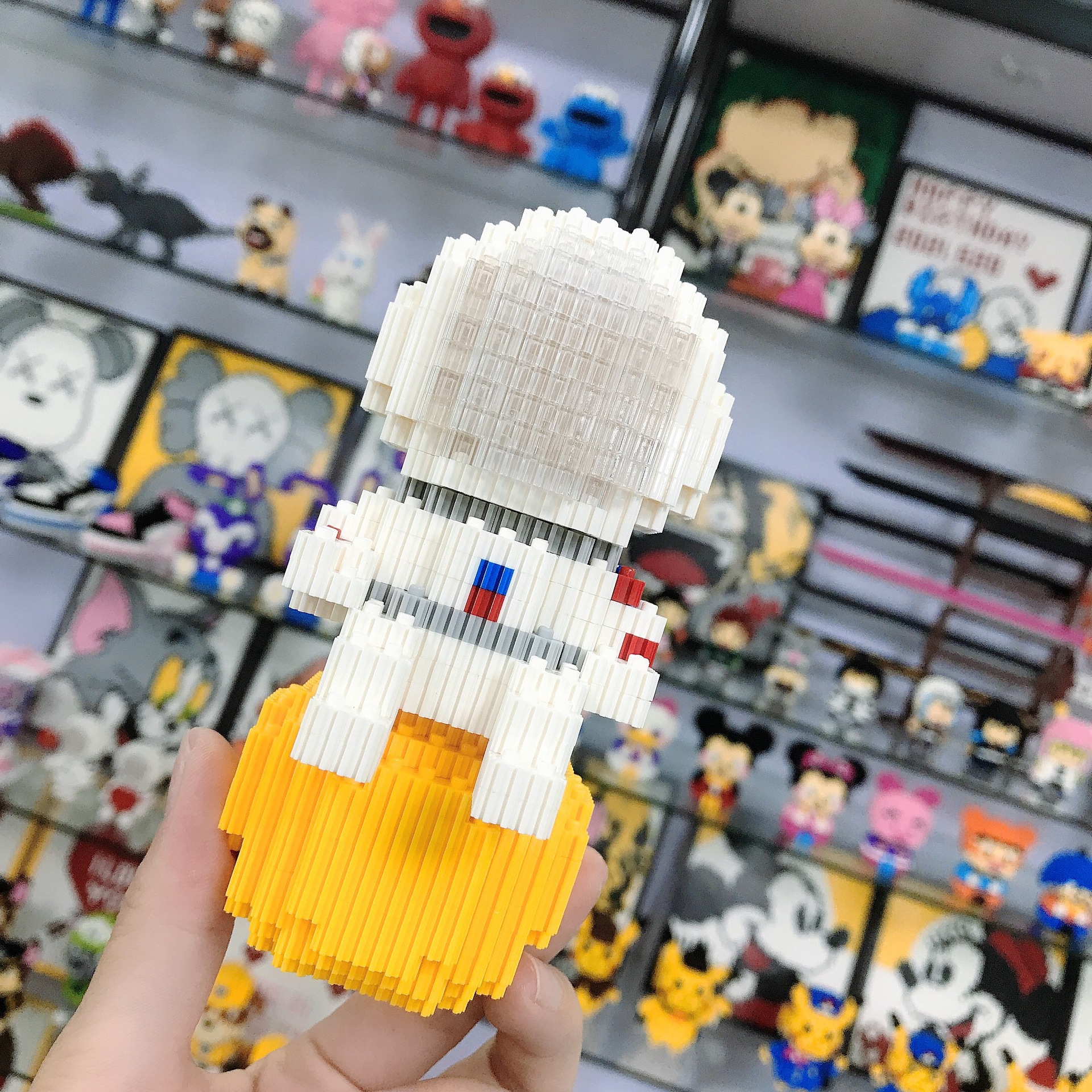 Linkgo 68317-68320 Astronaut ชุดนักบินอวกาศ