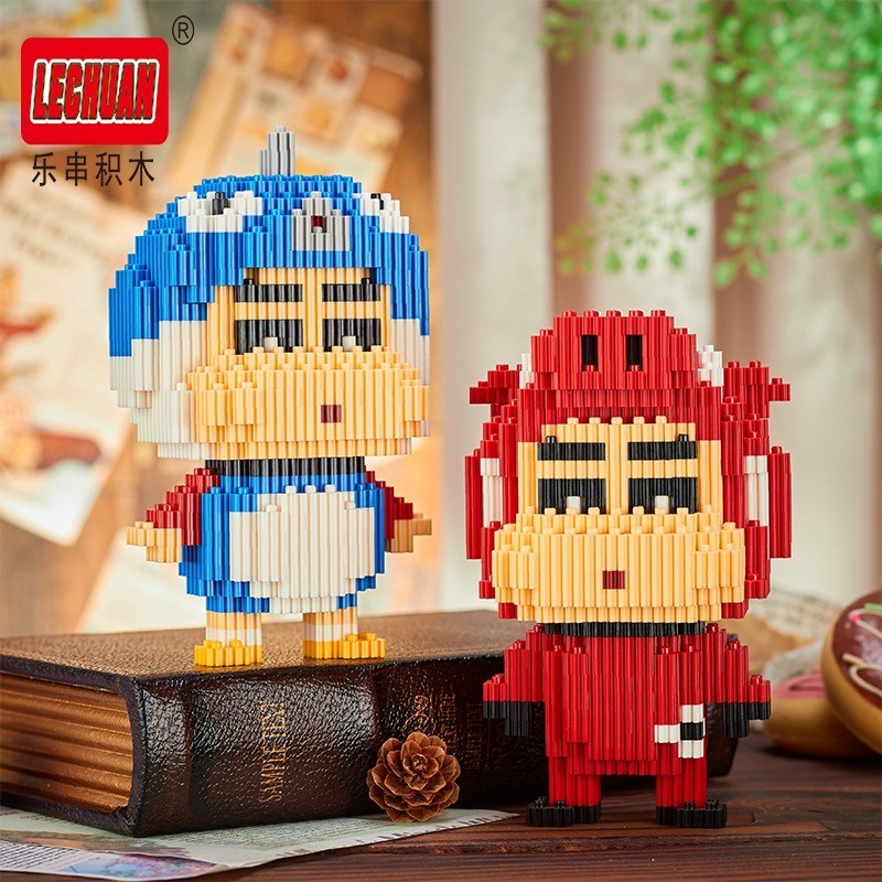 ตัวต่อนาโนชินจังแบบเฟือง Size L - Lechuan 68648 - 68651 Crayon Shinchan Cosplay
