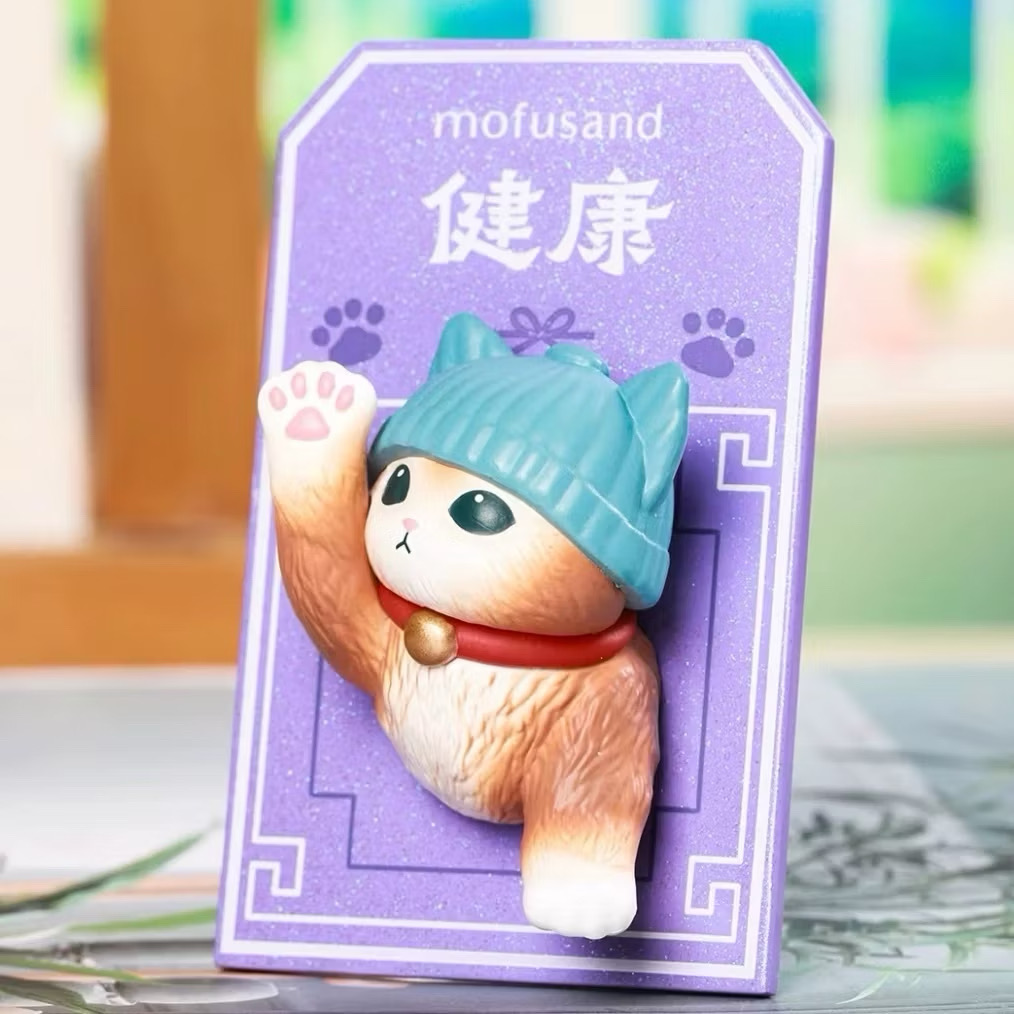 แม่เหล็กติดตู้เย็น ได้ 1ตัว Mofusand - Good Luck Magnet Series Fridge Magnet by Unipop