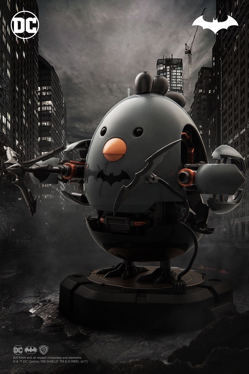 Pre-order : Q-MECH x DC COMICS BATTLE CHICKEN BATMAN VER. by CCSTOYS