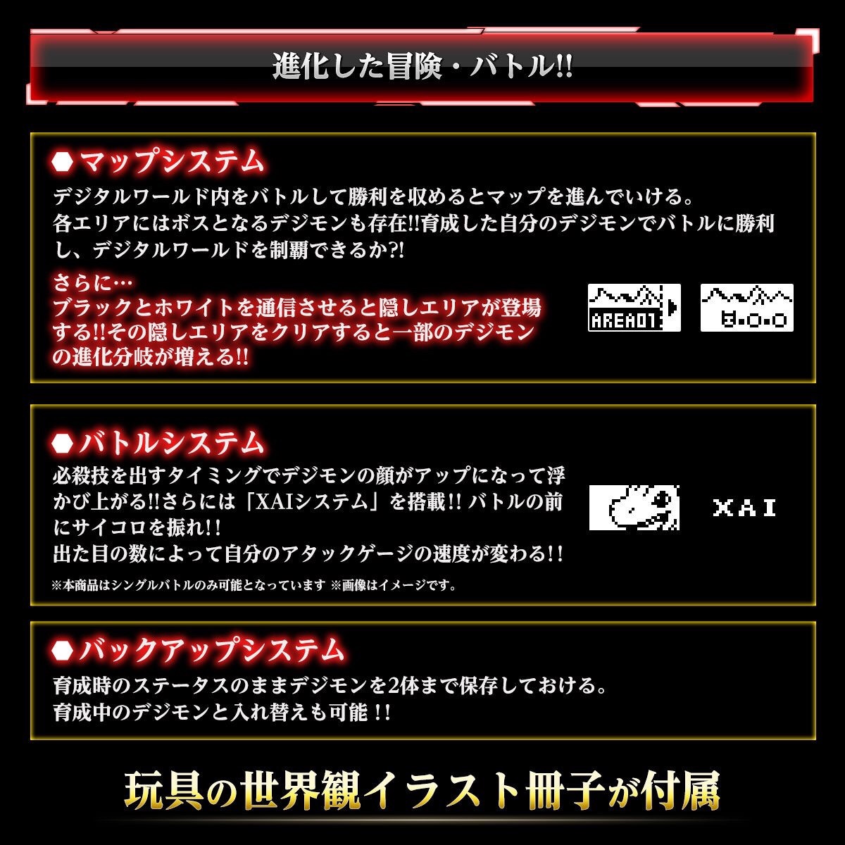 PRE-ORDER : DIGITAL MONSTER X (BLACK OR WHITE)