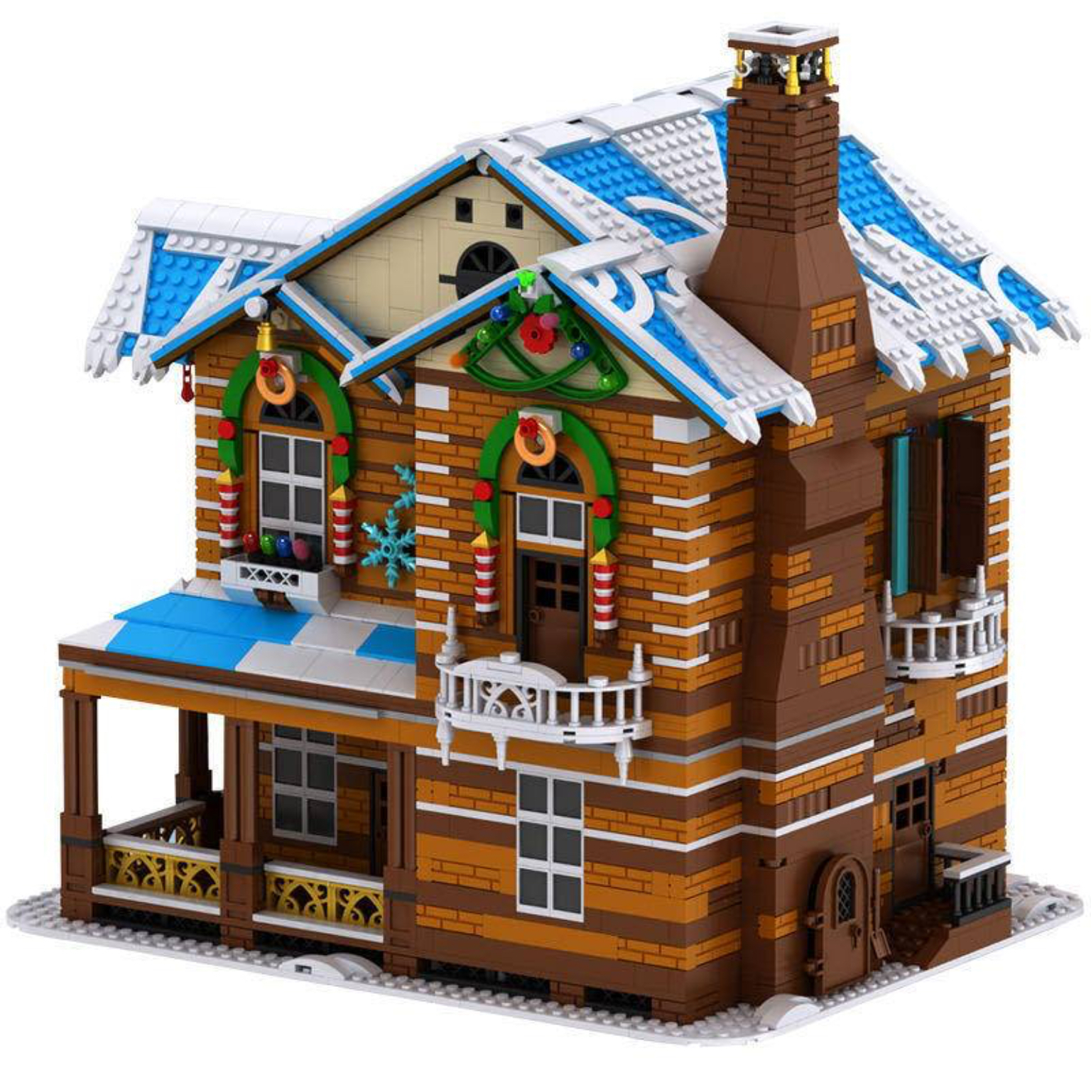 Mould king 16011 Christmas House 3693pcs