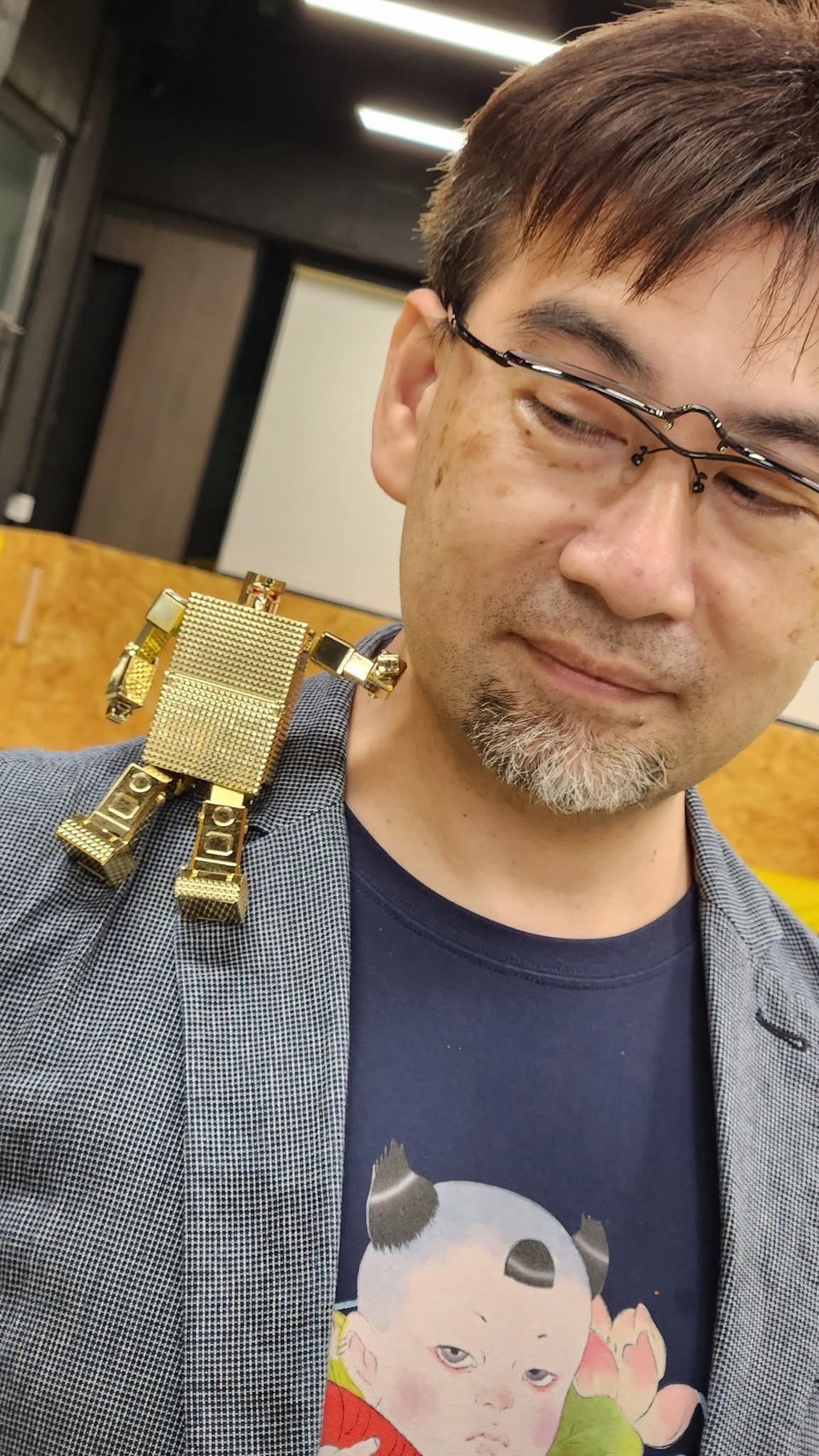 Gold Lightan Model Kit (with Alloy Parts) by Shohoriku Limited