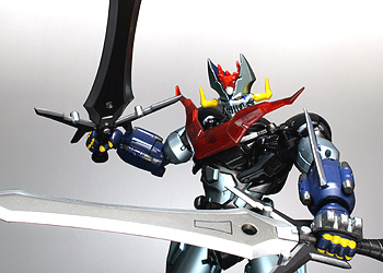 🤖 Fewture EX Gokin Great Mazinger 1969 40th Anniversary Edition Ver. (Artstorm Online Exclusive) มือสอง ของ+คู่มือครบ มีสีพองบ้างเล็กน้อยตามอายุ **มีตำหนิแผ่นเหล็กที่แขนเริ่มเป็นสนิม1ข้าง และอุปกรณ์ชิ้นที่ต่อกับแขน แผ่นเเม่เหล็กเป็นสนิมแล้วทั้ง2ชิ