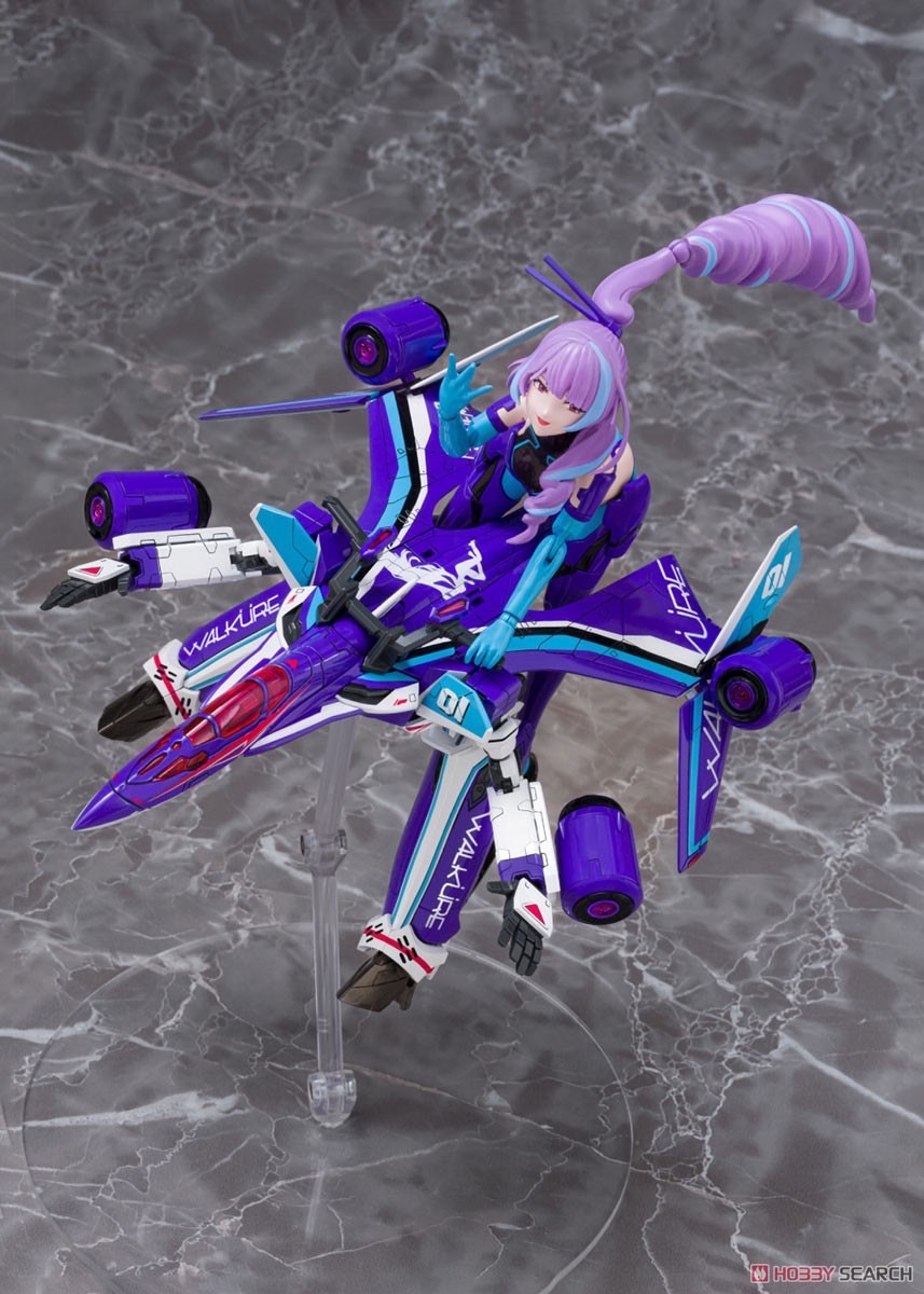 Pre-order : V.F.G. Macross Delta VF-31J Siegfried Mikumo Guynemer Plastic Model Kit by Aoshima