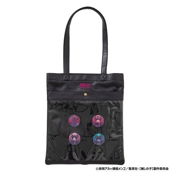 PRE-ORDER : [Oshi no Ko] x ANNA SUI Oshikatsu Tote Bag (trading card case / can badge included)