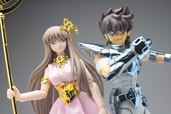 Saint Seiya Saint Cloth Myth Pegasus Seiya (Revived Bronze Cloth/Broken Ver.) And Saori Kido Original Color Edition by Tamashii Features Vol.2