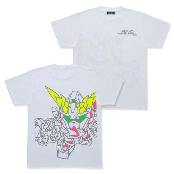 PRE-ORDER : Mobile Suit SD Gundam T-shirt Back Print