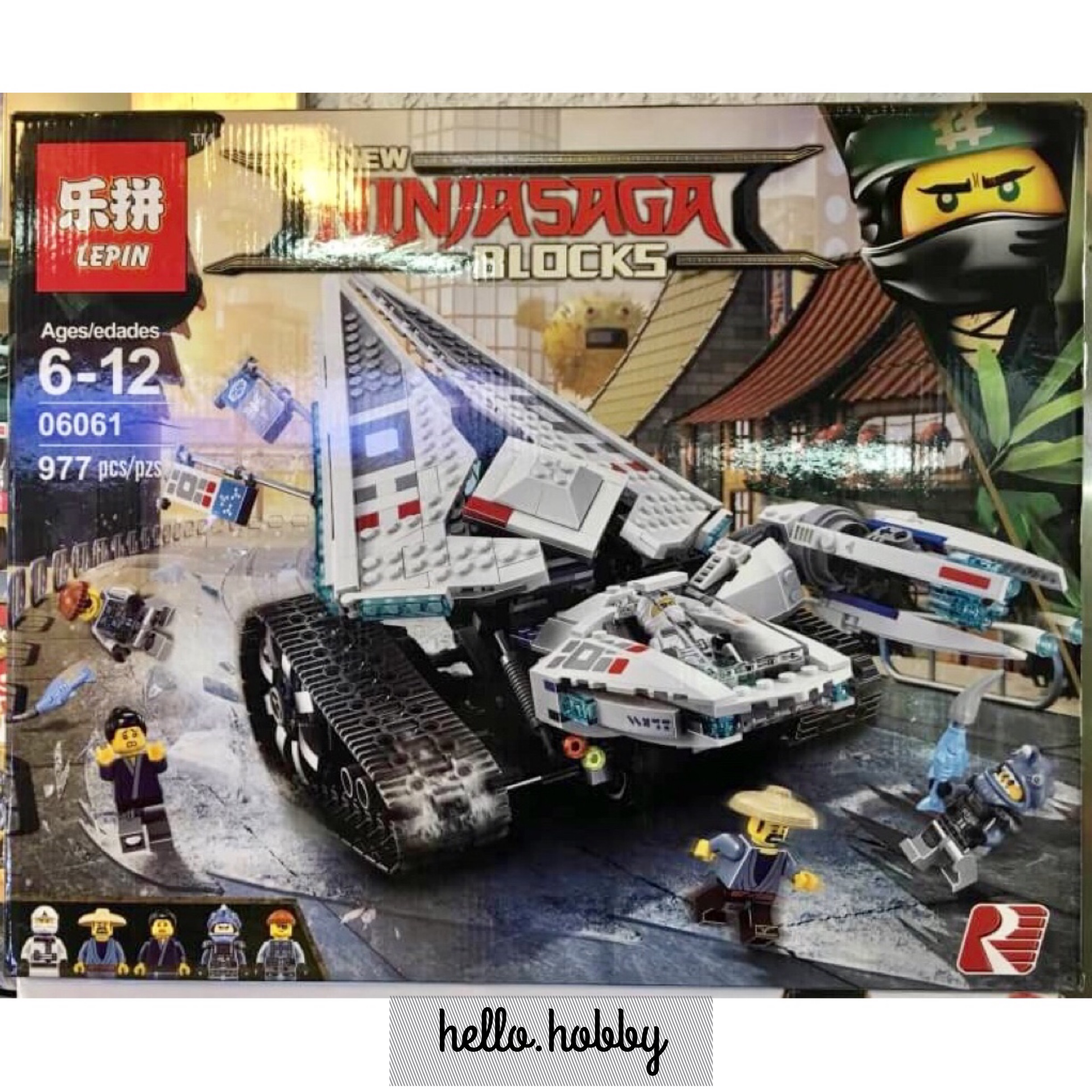 Lepin 06061 Ninjago Ice Tank 977pcs