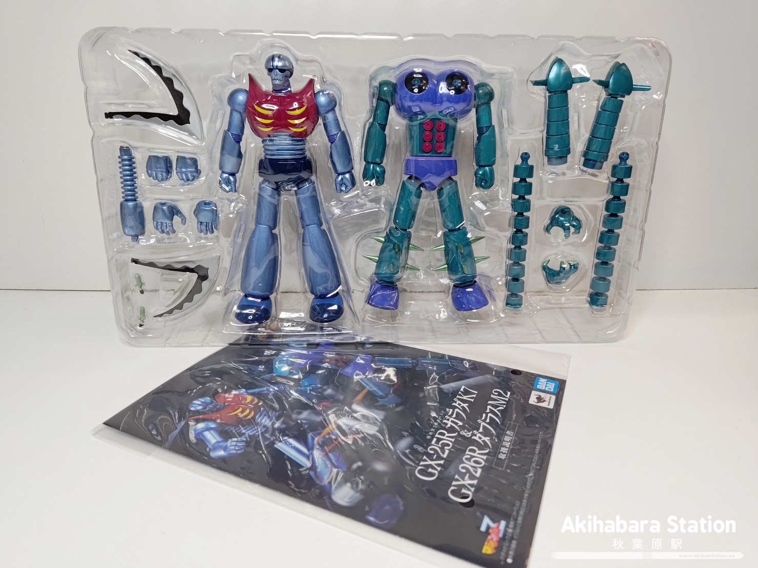 Soul of Chogokin - Mechanical Beasts GX-25R Garada K7 & GX-26R Doublas M2 by Bandai