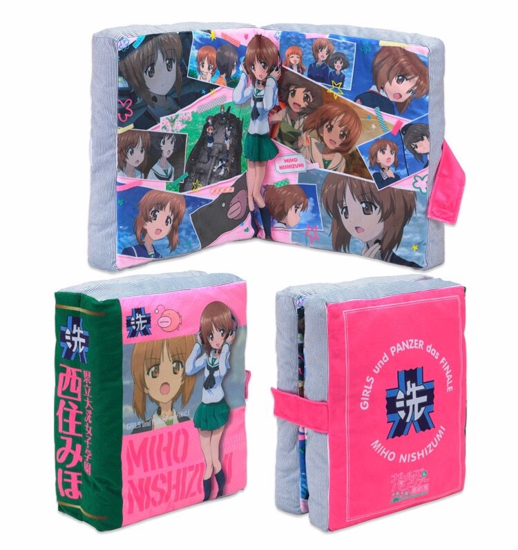 PRE-ORDER : Girls & Panzer Final Chapter Book Cushion