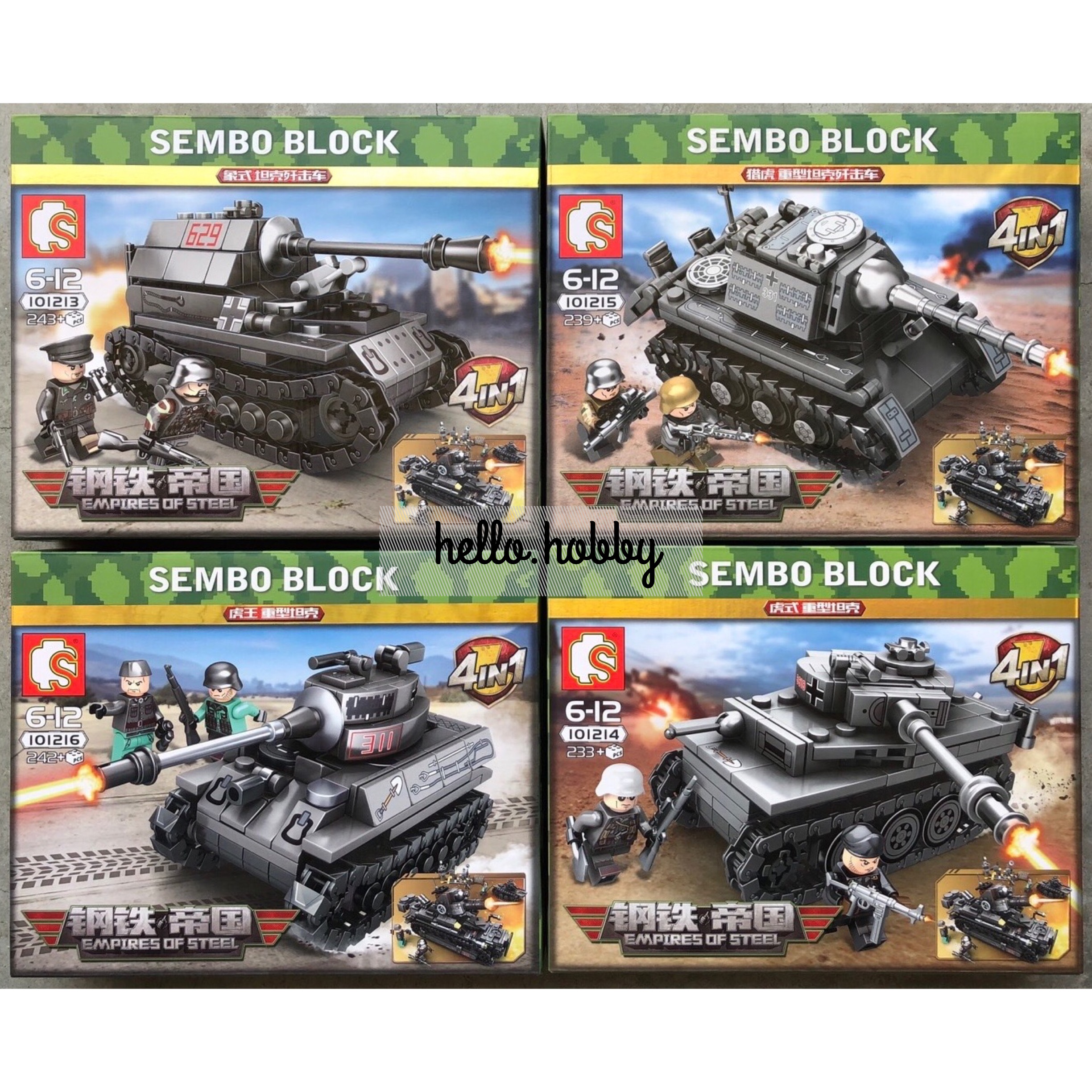 Sembo 101213-101216 Military