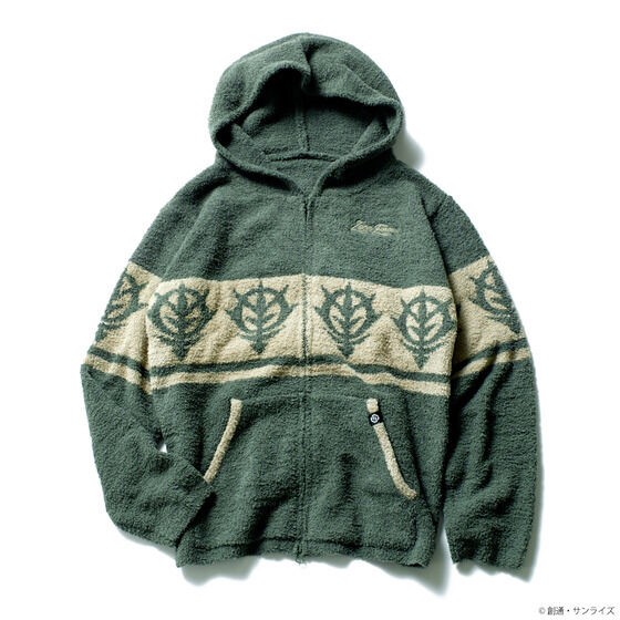 PRE-ORDER : STRICT-G "Mobile Suit Gundam" Mokomoko Room Wear Zip Parka