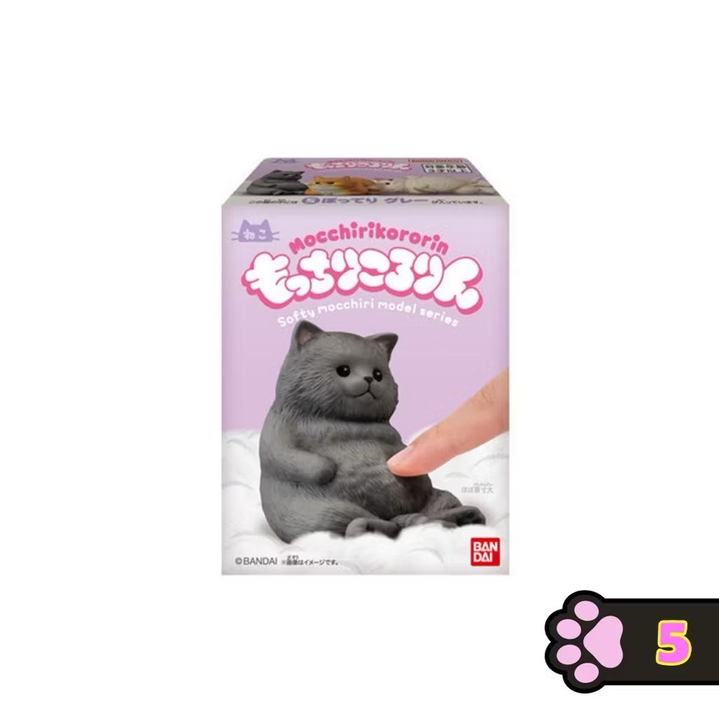 โมเดลแมวพุงนิ่มลิขสิทธิ์แท้ Mocchiri Kororin Cat by Bandai