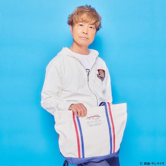 PRE-ORDER : STRICT-G ZERO STAR "Mobile Suit Gundam" Zip Hoodie WHITE BASE