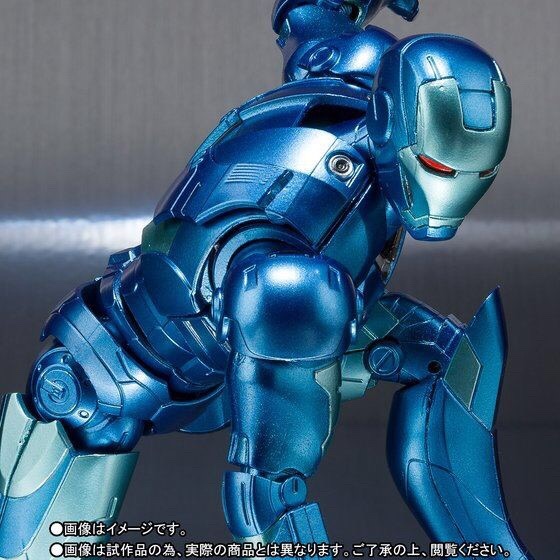 PRE-ORDER : S.H.FIGUARTS IRON MAN MK-3 BLUE STEALTH COLOR