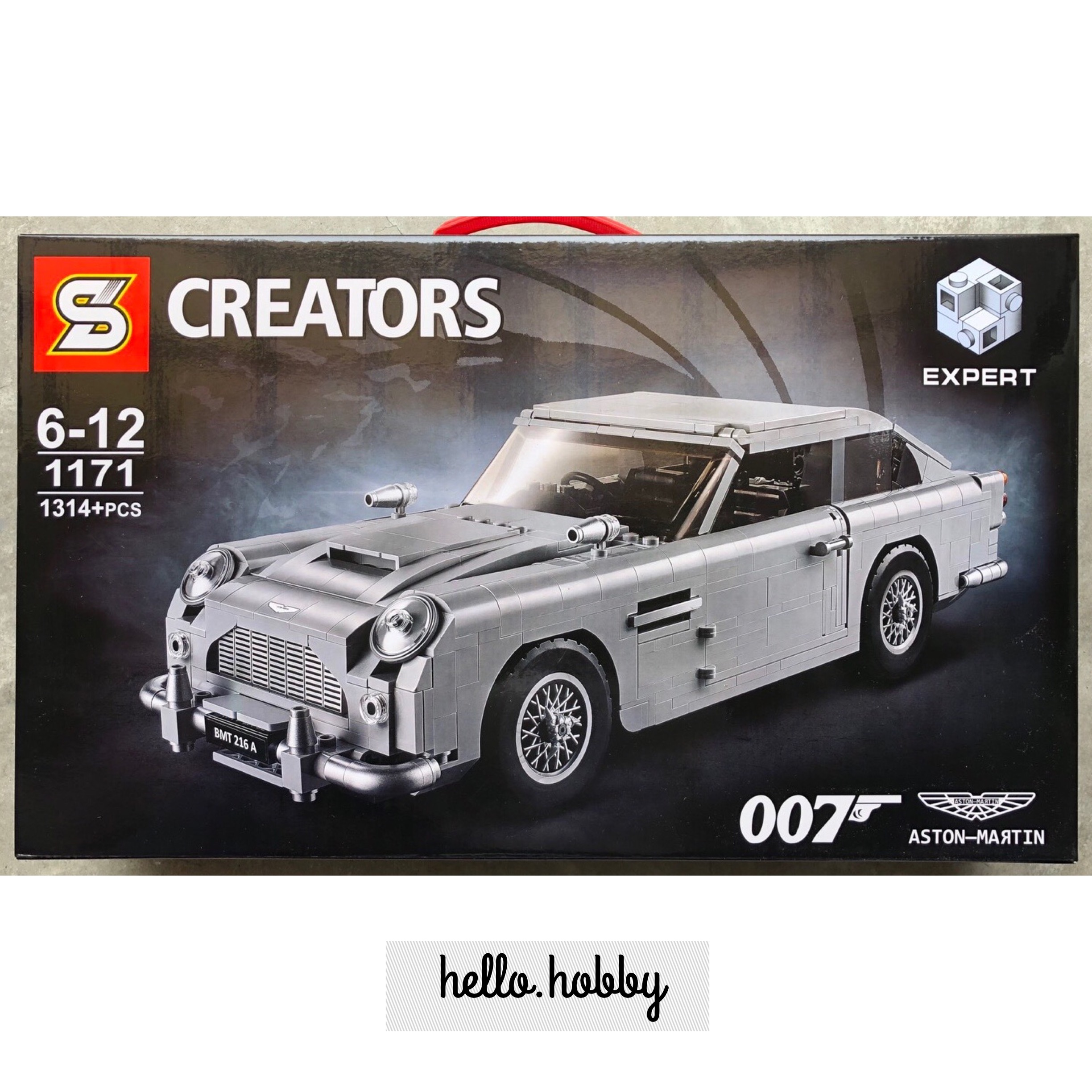SY 1171 James Bond Aston Martin DB5 1314pcs