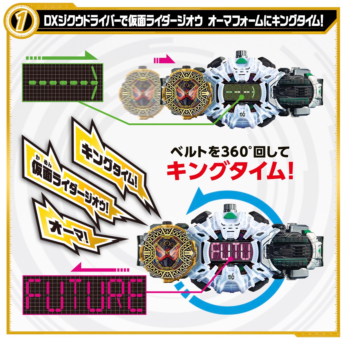 Masked Rider Zi-O - Kamen Rider Zi-O - DX OHMA ZI-O RIDEWATCH by Premium Bandai