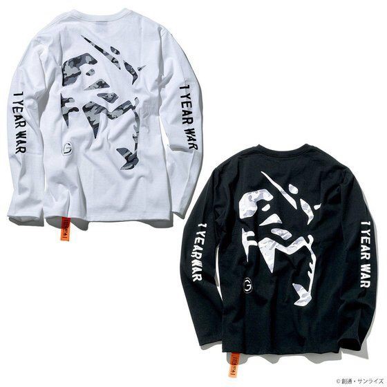 PRE-ORDER : STRICT-G NEW YARK Long Sleeved T-shirt 1 YEAR WAR Pattern