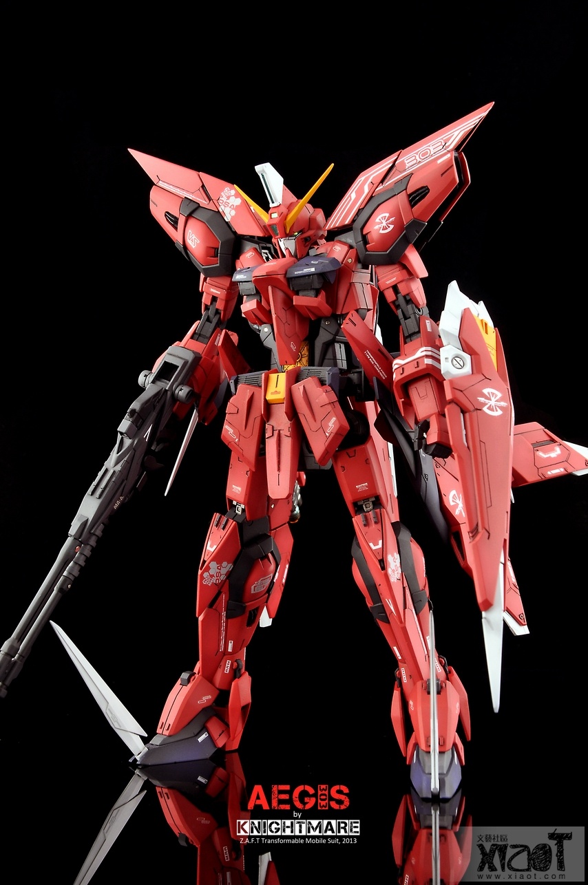 MG 1/100 GAT-X303 Aegis Gundam by Bandai