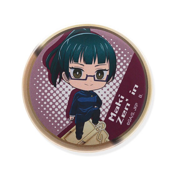 PRE-ORDER : [Hapikuro!] Jujutsu Kaisen Chokonto Nokkari Mini Character Can Badge (22 types in total) (Random)