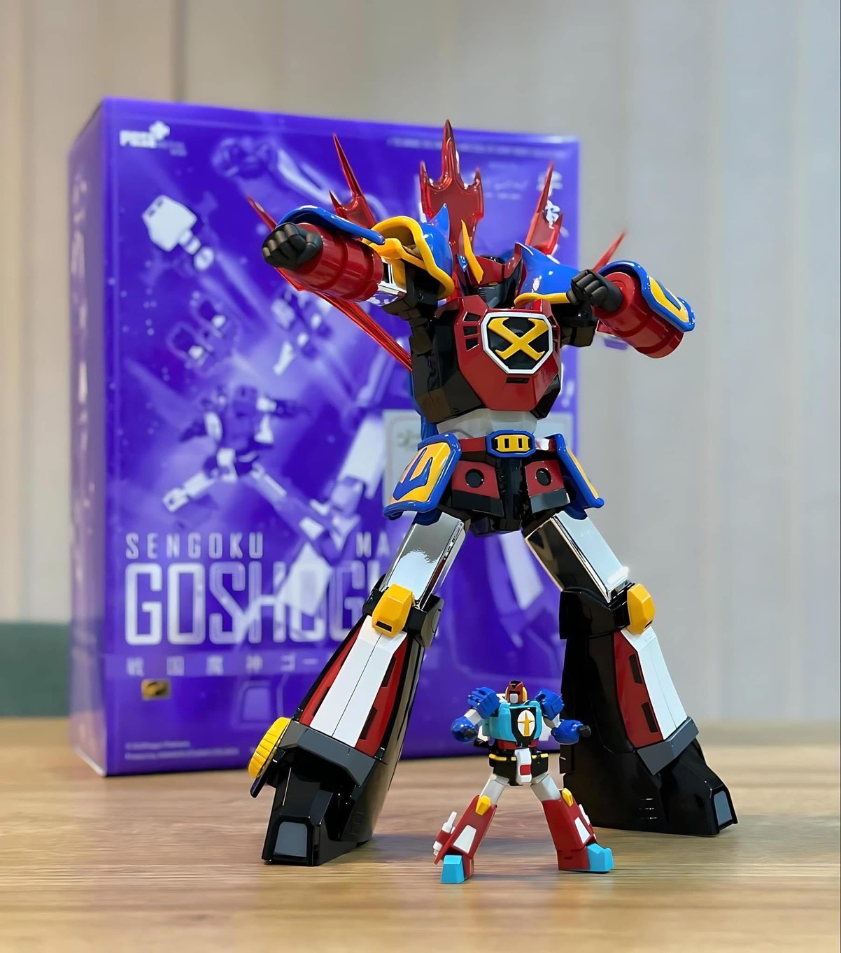 *ACGHK 2023 Event Exclusive* POSE+ Metal Series Sengoku Majin GoShogun (42th Anniversary Ver.) by AWAKEN STUDIO (Art Storm) (มีกล่องน้ำตาล) (สภาพใหม่เปิดเช็ค)