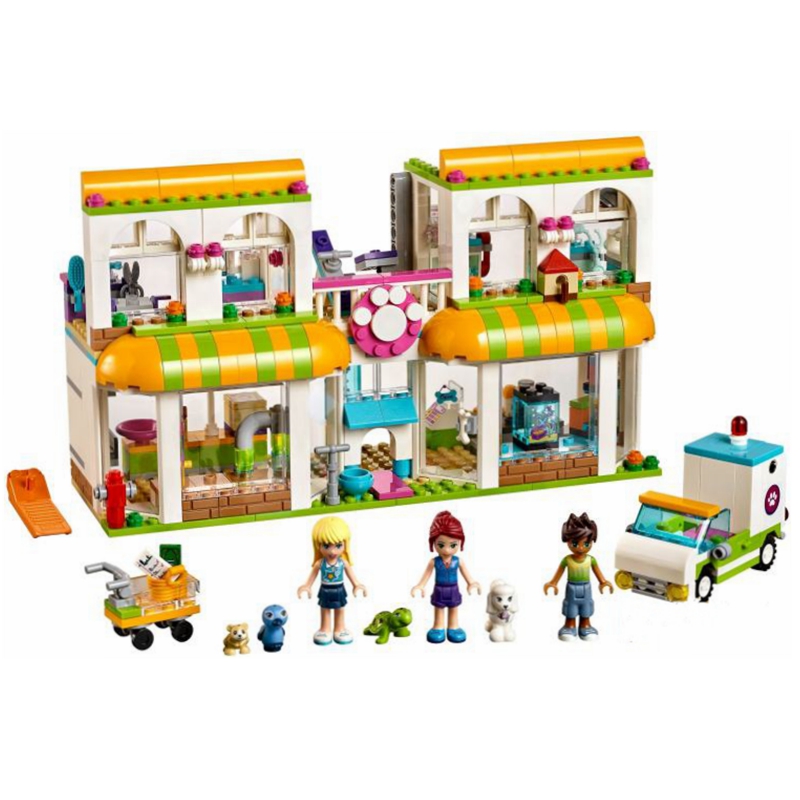 Lepin 01074 Friends Heartlake City Pet Center 531pcs