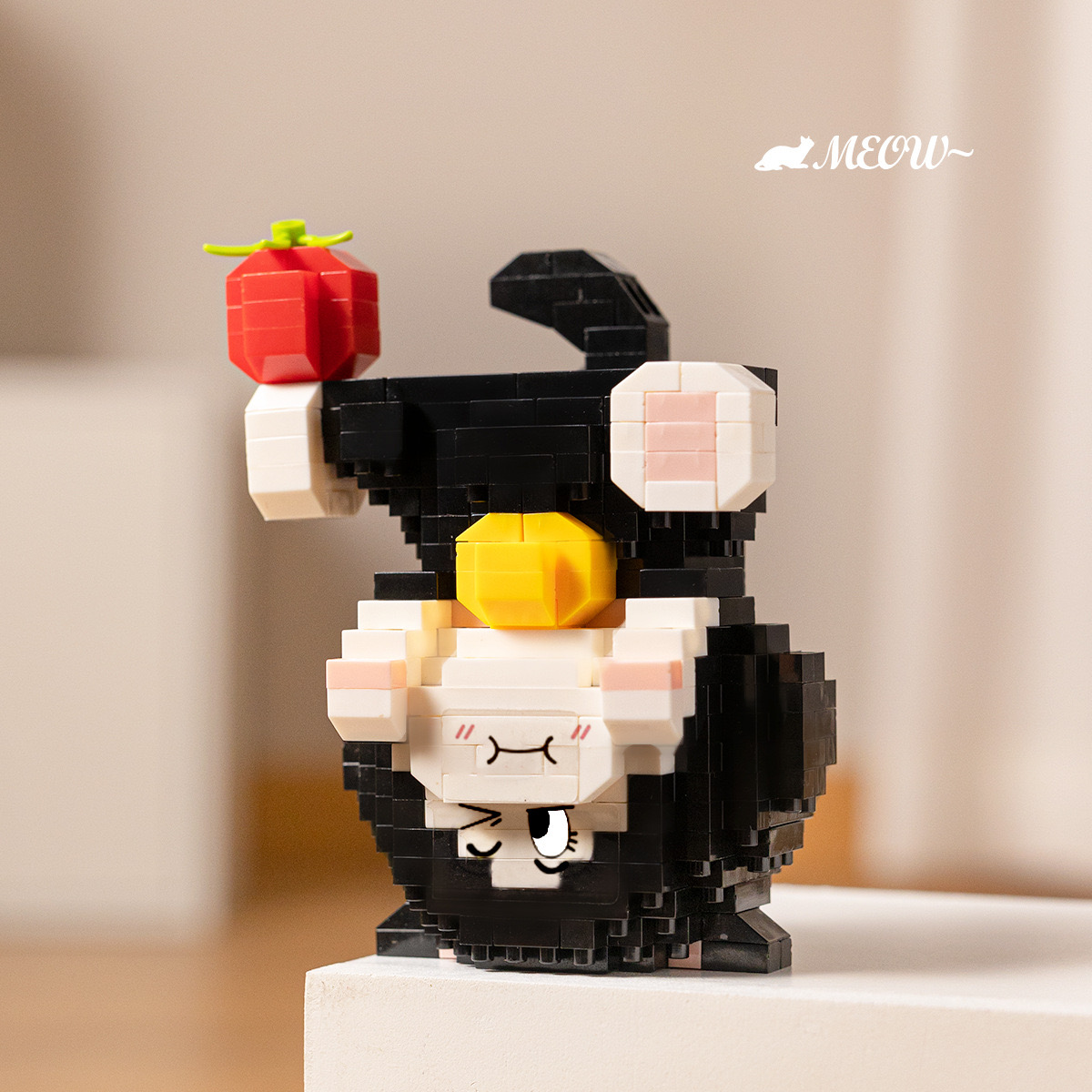 ตัวต่อนาโน Size L - A 612 - A 617 Funny Cat