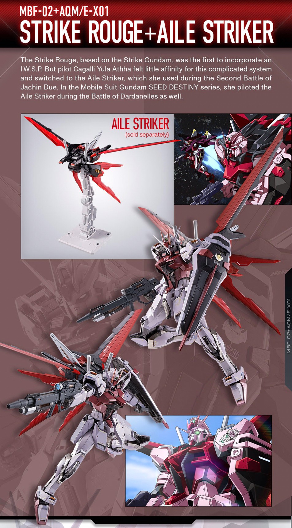 METAL BUILD - Strike Rouge + Ootori Striker) by Premium Bandai (Limited Lot JP มีกล่องน้ำตาล)