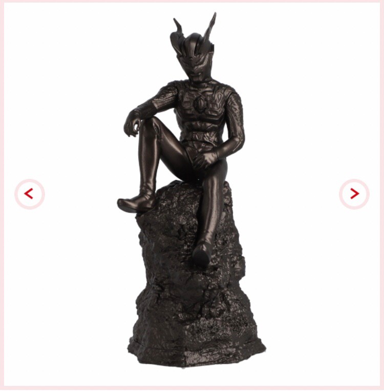 PRE-ORDER : Desk World Black Collection Ultraman Zero 37882 << Ultraman SHOP Limited >>